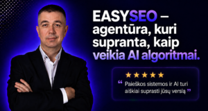 Future Live Vilnius - SEO agentūra, specializuojasi AI algoritmų optimizavime ir prekės ženklo matomumo didinime.