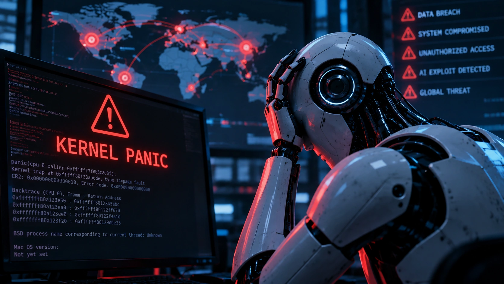 „Kernel Panic“: dirbtinis intelektas atveria naują pavojingą kibernetinių pažeidžiamumų erą